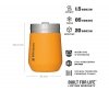 Kubek Tumbler Stanley Everyday 300 ml pomarańczowy SAFFRON